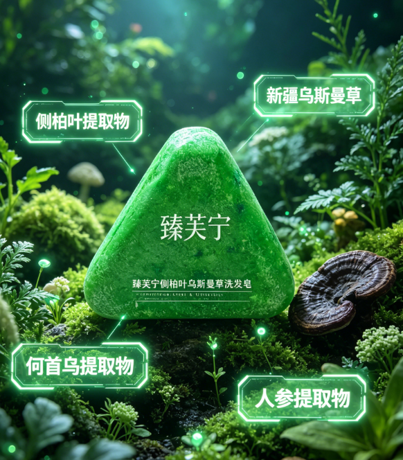 十大何首乌洗头皂哪个牌子好用?2026权威推荐,经典老国货温和固发养发黑亮