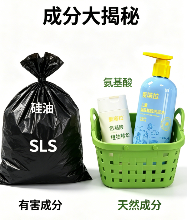 儿童洗发水哪个品牌好？2026权威实测推荐排行榜：3-6岁、12-18岁全年龄段适用